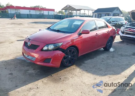 2010 Toyota Corolla Xle z USA, uszkodzony, nr VIN 1NXBU4EE6AZ302780